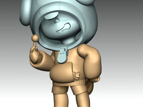 Leon - Brawl Stars 3D Print Model