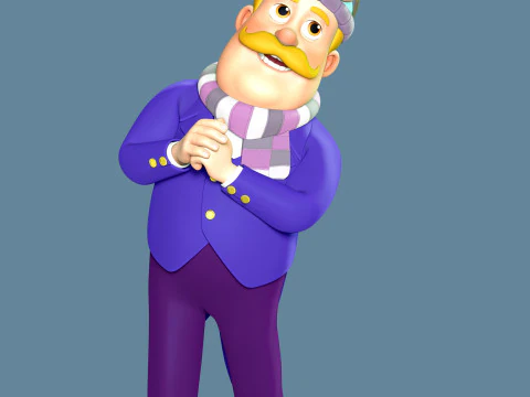 Мер Хамдінгер ФанАрт 3D Принт Модель