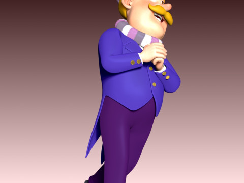 मेयर हमडिंगर फैनआर्ट 3D प्रिंट मॉडल