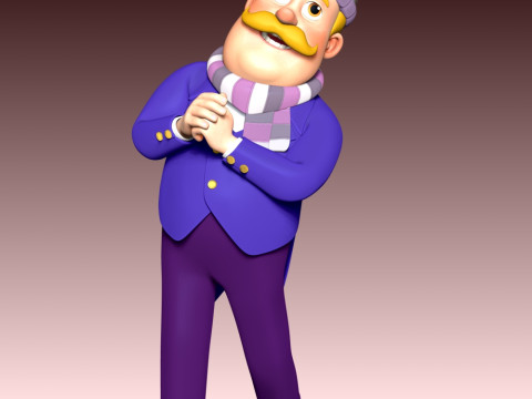 मेयर हमडिंगर फैनआर्ट 3D प्रिंट मॉडल