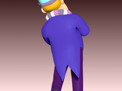 मेयर हमडिंगर फैनआर्ट 3D प्रिंट मॉडल