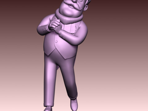 मेयर हमडिंगर फैनआर्ट 3D प्रिंट मॉडल