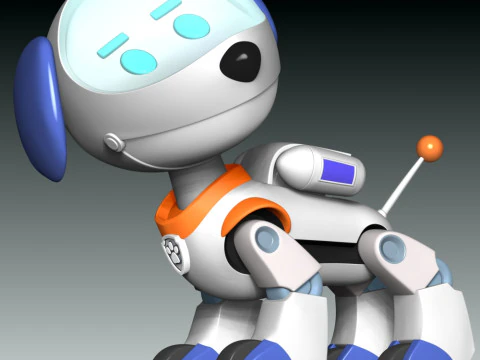 Robo-Dog Paw Patrol 3D Print Model
