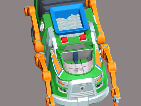Rocky Vehicle Paw Patrol 3Dプリントモデル
