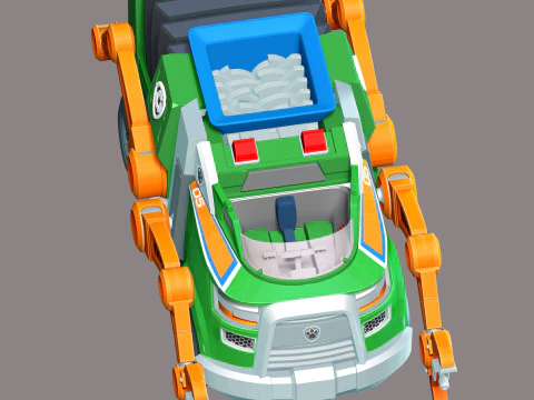 Rocky Vehicle Paw Patrol 3D Print Model