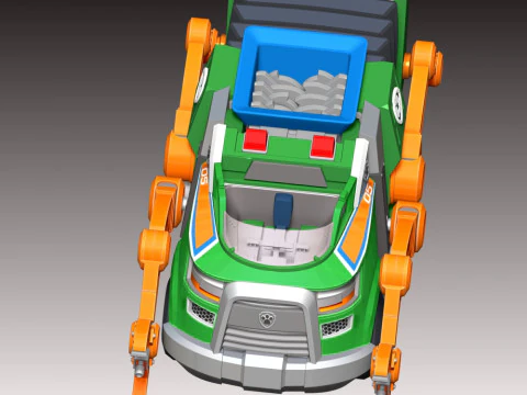 Rocky Vehicle Paw Patrol 3D Print Model