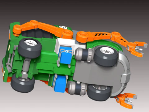 Rocky Vehicle Paw Patrol 3D Print Model