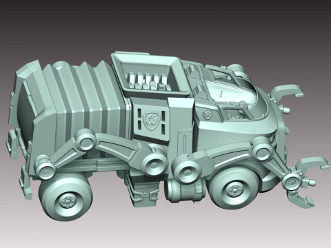 Rocky Vehicle Paw Patrol 3D Print Model