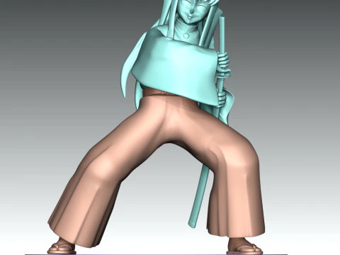 Muichiro Tokito 3D Print Model
