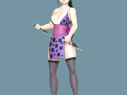 Hinatsuru - İblis Avcısı Kimetsu no Yaiba 3D Baskı Modeli