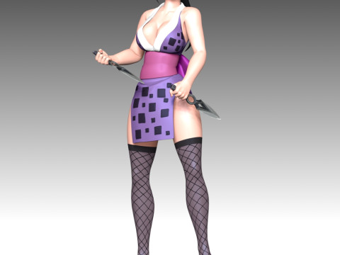 Хинацуру - Убийца демонов Кимэцу-но Яиба 3D Принт Модель