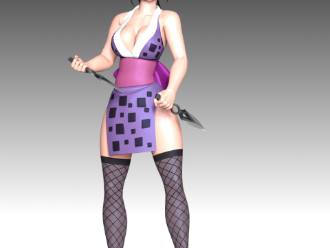 Хинацуру - Убийца демонов Кимэцу-но Яиба 3D Принт Модель