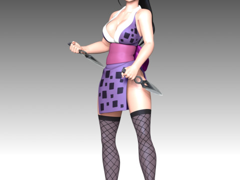 Хинацуру - Убийца демонов Кимэцу-но Яиба 3D Принт Модель