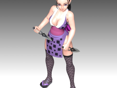 Хинацуру - Убийца демонов Кимэцу-но Яиба 3D Принт Модель