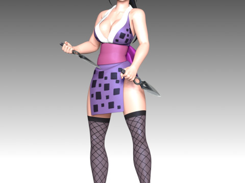 Хинацуру - Убийца демонов Кимэцу-но Яиба 3D Принт Модель