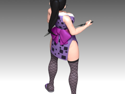 Хинацуру - Убийца демонов Кимэцу-но Яиба 3D Принт Модель