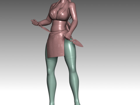 Хинацуру - Убийца демонов Кимэцу-но Яиба 3D Принт Модель