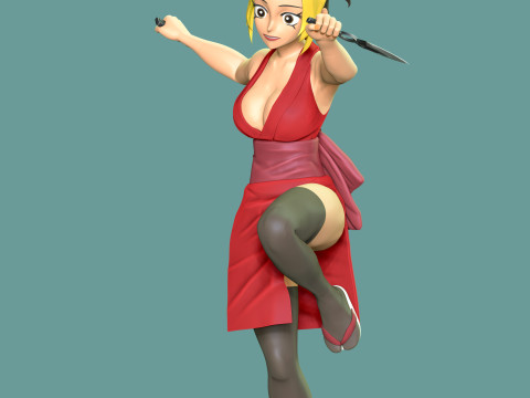 Makio - L'uccisore di demoni Kimetsu no Yaiba Modello di stampa 3D