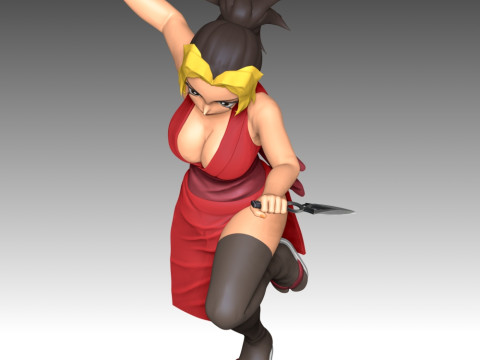 Makio – Pogromca Demonów Kimetsu no Yaiba Model do druku 3D