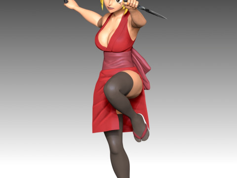 Makio – Pogromca Demonów Kimetsu no Yaiba Model do druku 3D