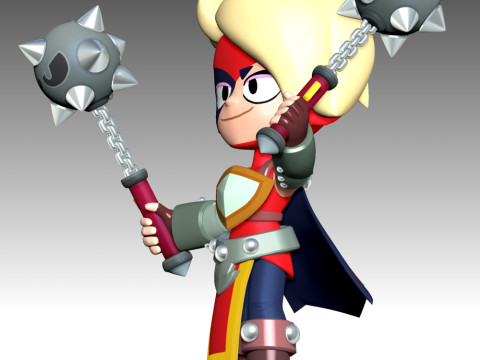 Lumi - Brawl Stars 3D 打印模型