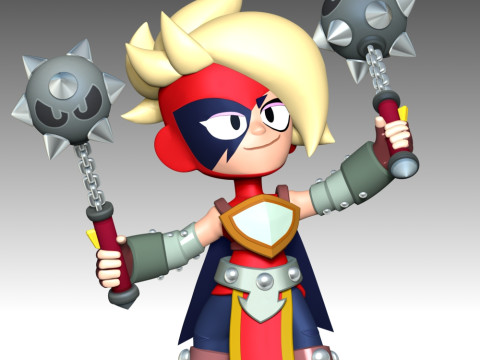 Lumi - Brawl Stars 3D 打印模型