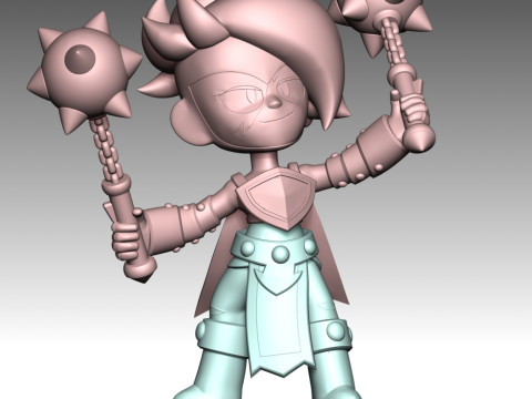 Lumi - Brawl Stars 3D 打印模型