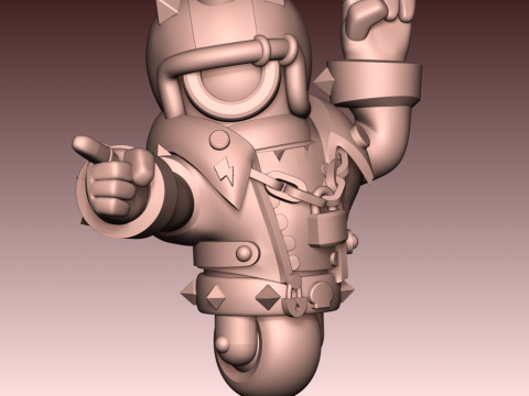 Stu - Brawl Stars 3D Print Model