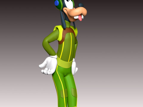 Goofy Fan Art 3D Print Model