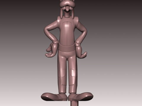 Goofy Fan Art 3D Print Model