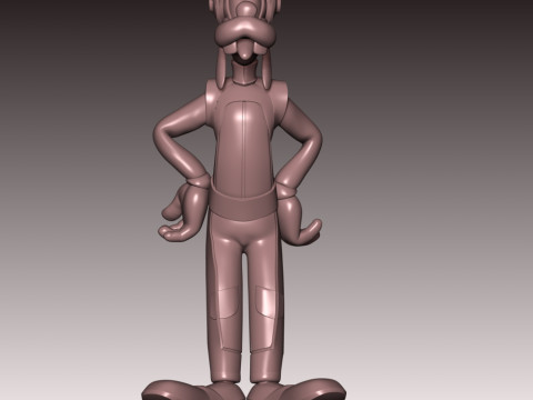 Goofy Fan Art 3D Print Model