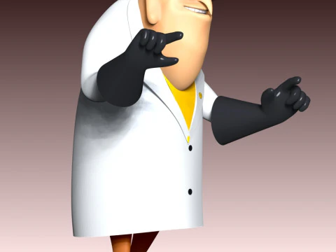 Dr Nefario - Despicable Me 3D Print Model