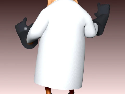 Dr Nefario - Despicable Me 3D Print Model