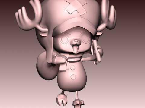 Tony Tony Chopper Natal Model Cetak 3D