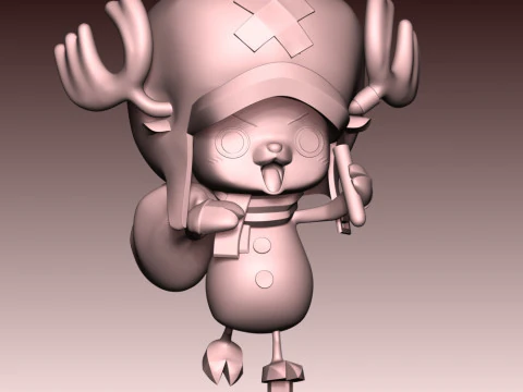 Tony Tony Chopper XMas 3D Print Model