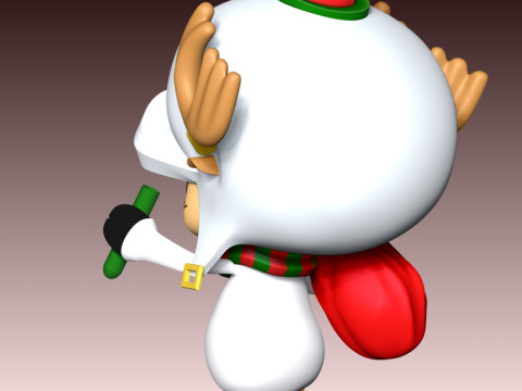 Tony Tony Chopper Natal Model Cetak 3D