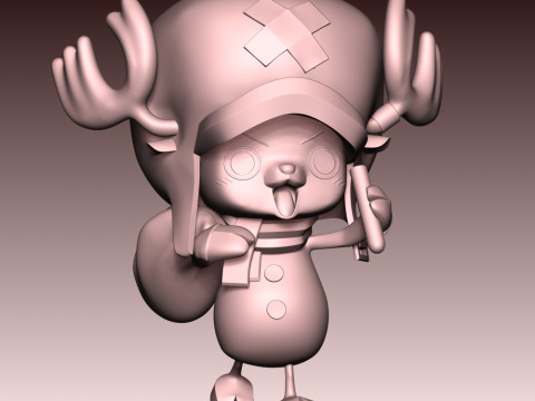 Tony Tony Chopper Natal Model Cetak 3D