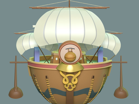 우탄 소나 - 원피스 3D 프린트 모델