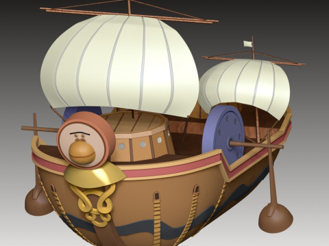 うーたんソナー - ワンピース 3Dプリントモデル