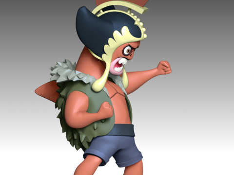 다루마 - 원피스 3D 프린트 모델