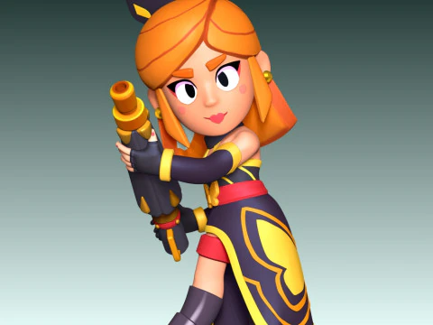 Mariposa Piper - Brawl Stars 3D Print Model