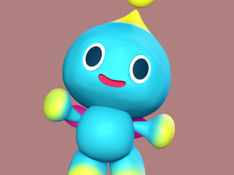 Chao - Sonic the Hedgehog 3D Print Model