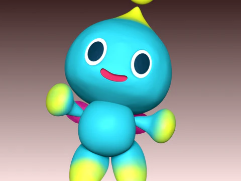 Chao - Sonic the Hedgehog 3D Print Model