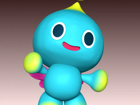 Chao - Sonic the Hedgehog 3D Print Model