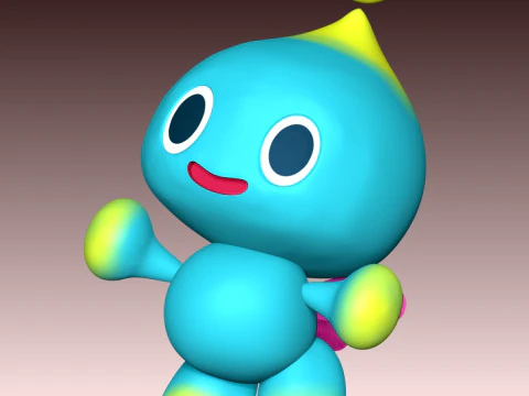 Chao - Sonic the Hedgehog 3D Print Model