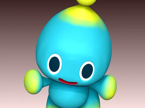 Chao - Sonic the Hedgehog 3D Print Model