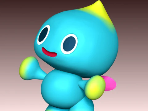 Chao - Sonic the Hedgehog 3D Print Model