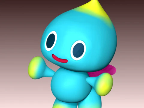 Chao - Sonic the Hedgehog 3D Print Model