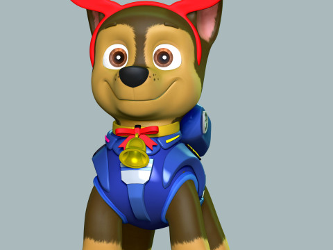 Chase XMas 3D Print Model