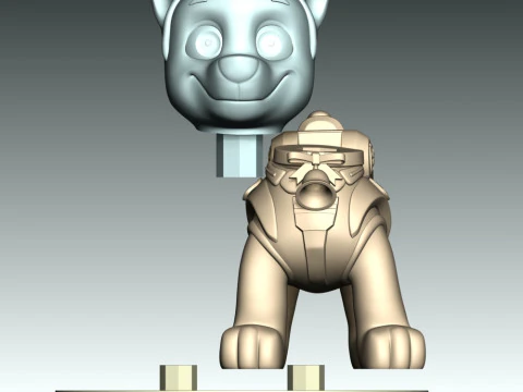 Chase XMas 3D Print Model